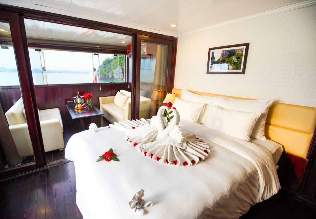 Halong Paloma Cruise Hotel Hạ Long-öböl Szoba fotó